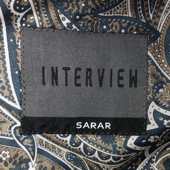 Sarar Interview suit (Jacket & Pants) - Picture 4 of 8